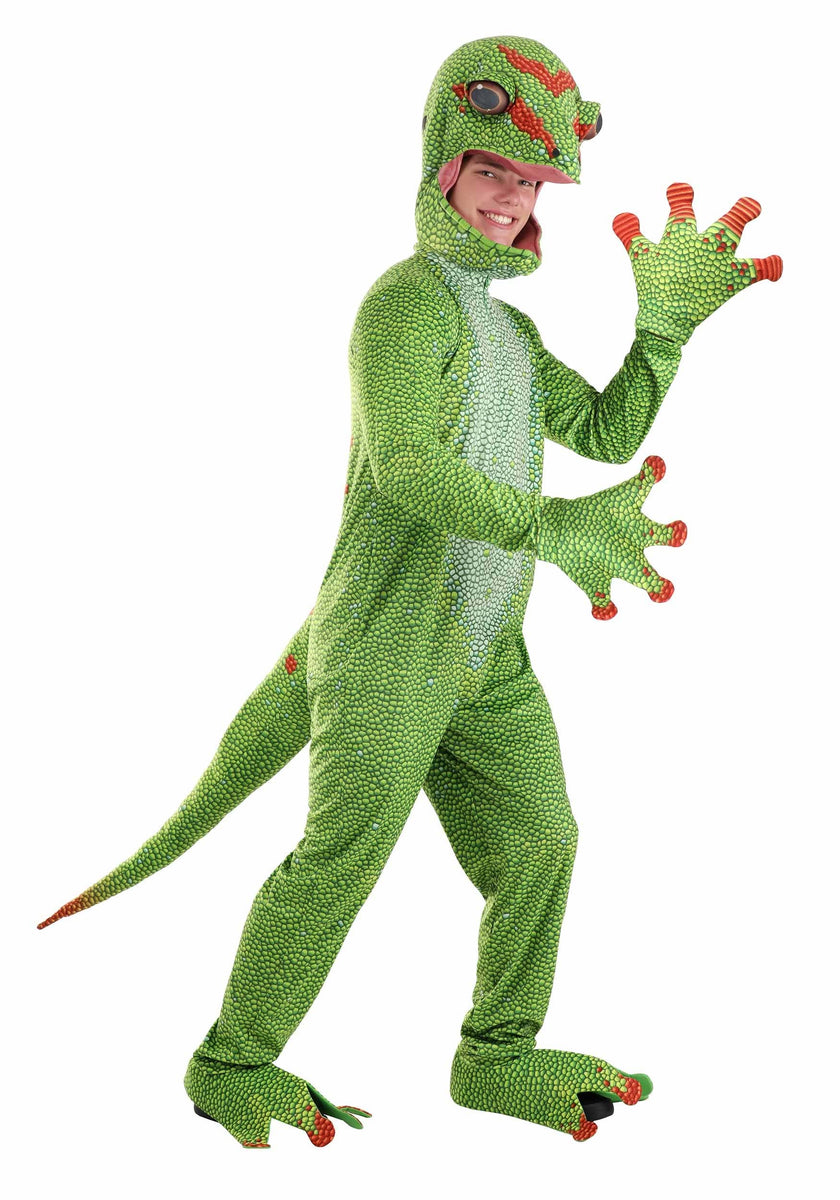 Green Gecko Adult Costume – Kids Halloween Costumes