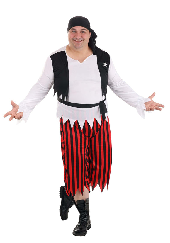 Plus Size Adult Pirate Costume