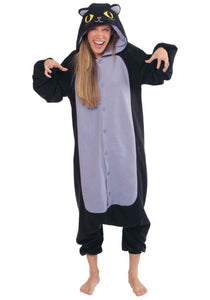 Spooky Black Cat Adult Kigurumi