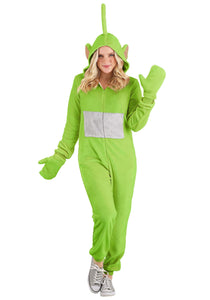 Teletubbies Dipsy Adult Jumpsuit Costume