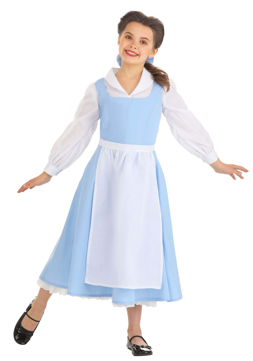 Kids Beauty and the Beast Belle Blue Dress Costume – Kids Halloween ...