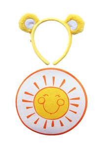 Care Bears Funshine Bear Ears & Patch Kit