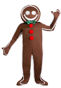 Kid's Iced Gingerbread Man Costume