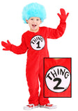 Deluxe Toddler Thing 1&2 Costume