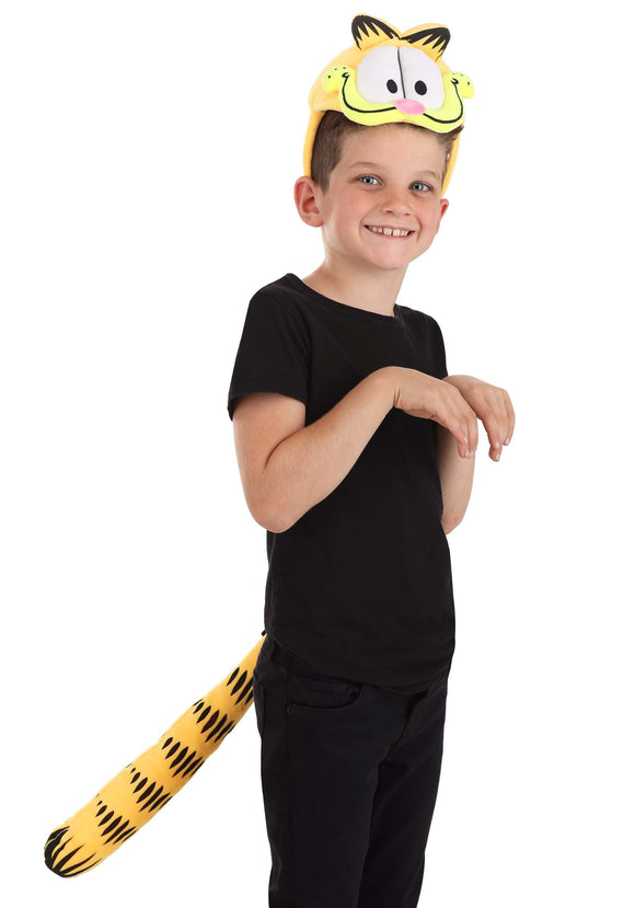 Garfield Soft Headband & Tail Accessory Kit