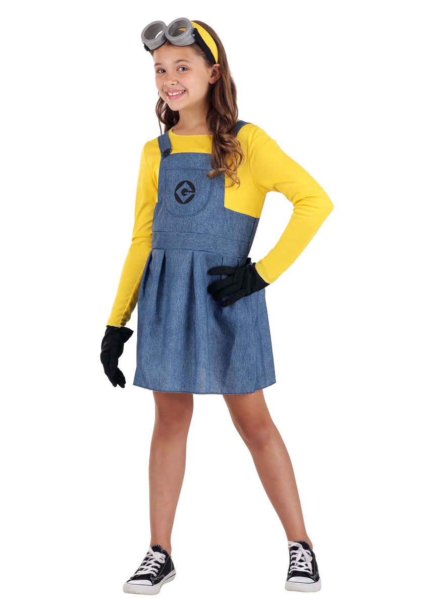 Minion Girl's Costume – Kids Halloween Costumes