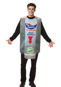 Adult Hand Sanitizer Wall Dispenser Costume