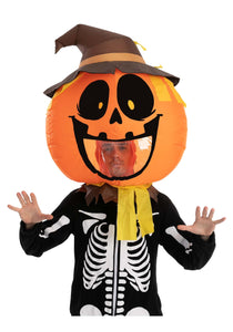 Adult Inflatable Pumpkin Bobblehead