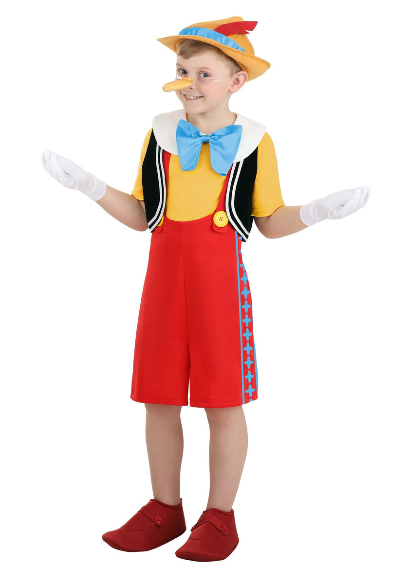 Kid's Deluxe Pinocchio Costume – Kids Halloween Costumes