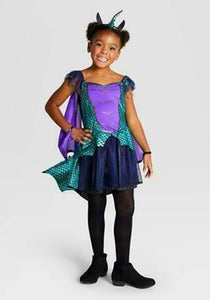 Kid's Halloween Dragon Costume Dress