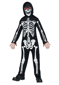 Fade in/out Skeleton Costume for Kids