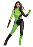 Kim Possible Animated Series Shego Costume for Women