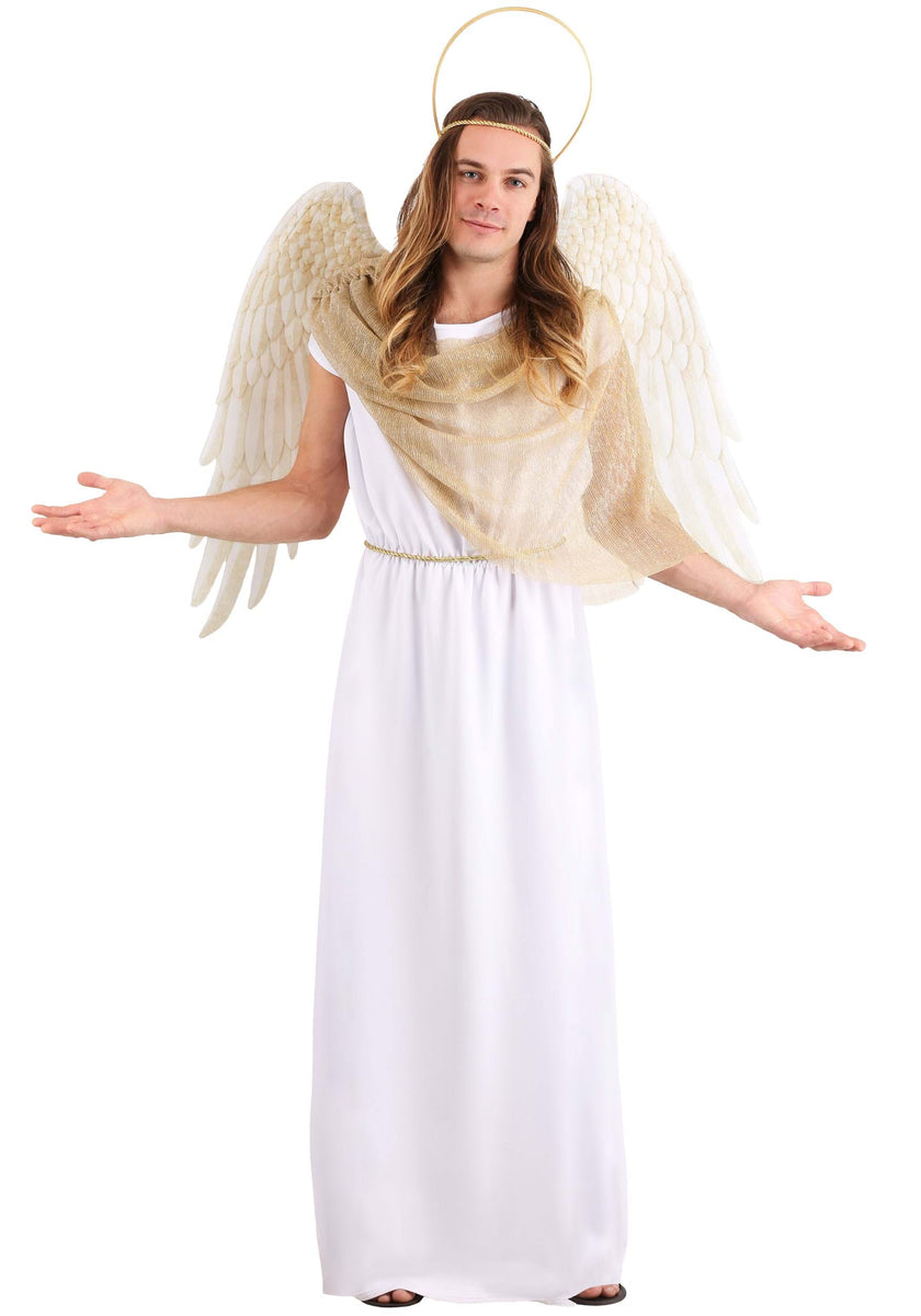 Heavenly Men's Angel Costume – Kids Halloween Costumes