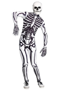 White Skeleton Costume for Men