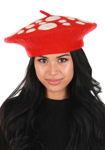 Mushroom Heartfelted Hat Costume