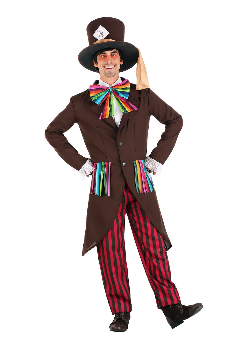 Alice in Wonderland Men's Mad Hatter Costume – Kids Halloween Costumes