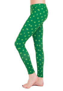 Tipsy Elves Shamrock Women's Leggings