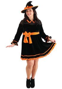 Plus Size Women's Crafty Witch Costume