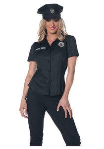 Women's Plus Size Police Shirt